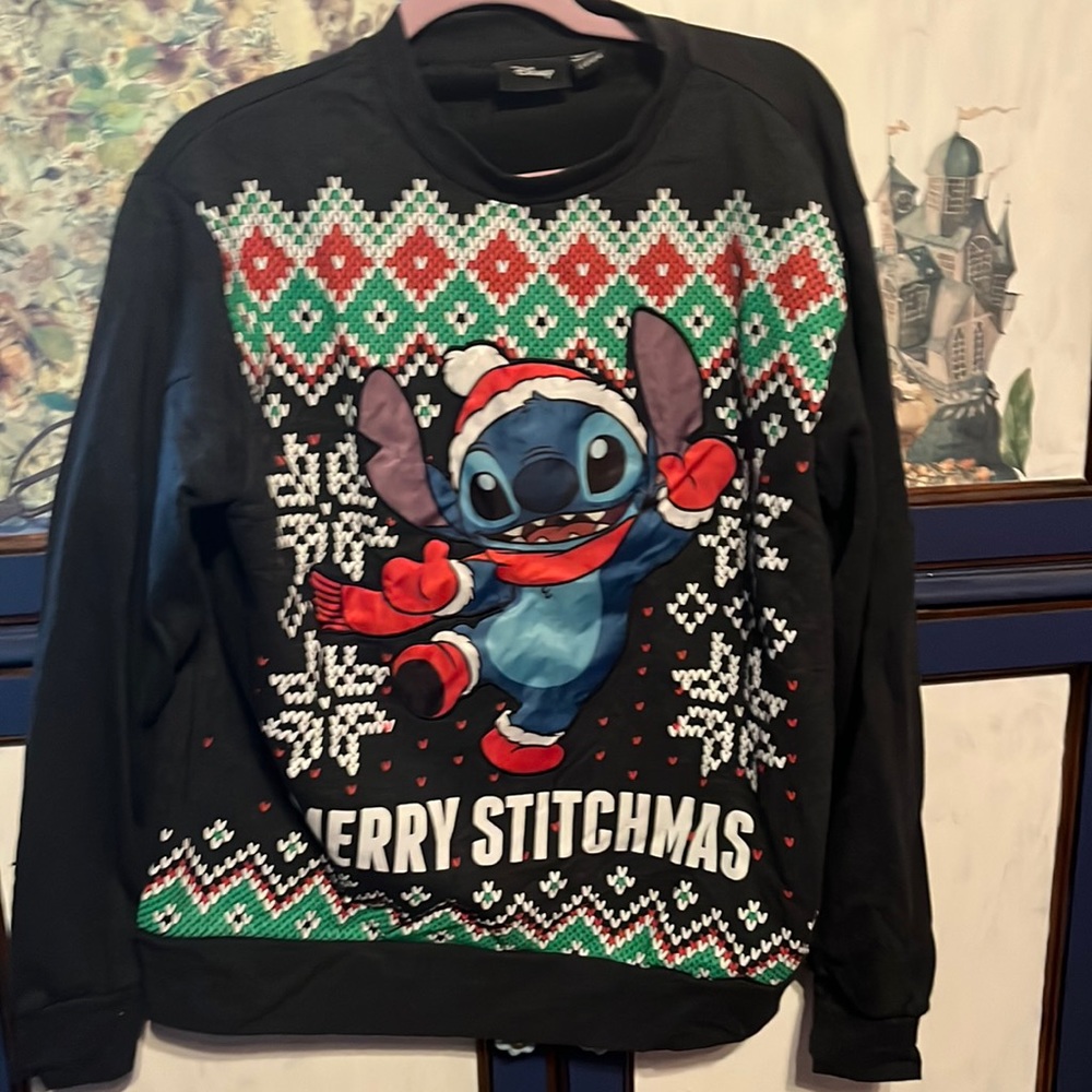 Mens merry stitchmas sweatshirt